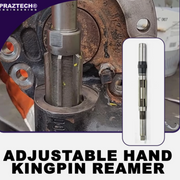 Praztech ADJEX1 2-Tool Set Adjustable Hand KINGPIN Reamer with Extension Pilot