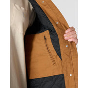 Carhartt Women's Loose Fit Washed Duck Coat, Arctic Weight Insulation, Brown, Large, 105512