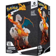 Jazwares Pokmon Charizard Deluxe Collector Statue, 13 Inch, Light FX with Glowing Lava and Flames, Official Licensed Action Figure, PKW3173