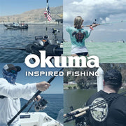 Okuma Avenger ABF Spinning Reel, 6BB+1RB Bearings, 4.5:1 Gear Ratio, Corrosion-Resistant Graphite, Multi-Color, ABF-8000-CL