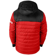 ActionHeat Men's Heated Insulated Puffer Hoodie Jacket, Red Kansas City Chiefs, 5V Battery Powered, Water-Resistant, Full-Zip, AHKC5CPJ-MRBM