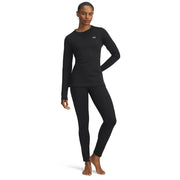 Under Armour UA Base 4.0 Packaged Base Layer Athletic Leggings, Black and White, Women's Small, 6004067