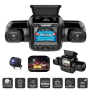 JAHY2TECH 4 Channel Dash Cam Front, Left, Right and Rear