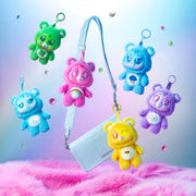 Basic Fun Care Bears Caring Cuties Collectible Plush Danglers Set of 6, Multicolor, 6 Inch, 23098