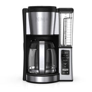Ninja CE250 12-Cup Programmable Coffee Brewer, 2 Brew Styles, Adjustable Warm Plate, 60oz Water Reservoir, Black/Stainless Steel