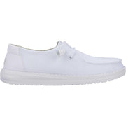 HEYDUDE Wendy Stretch Sox Casual Shoes for Ladies - Light Grey - 9M