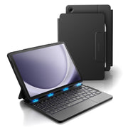 Dexnor Tablet Keyboard Case for Samsung Galaxy Tab A9 Plus 11 Inch, Backlit Magnetic Folio with Multi-touch Trackpad, Stylus Holder, Black, 3000598