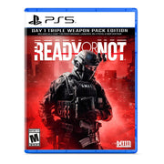 Green Man Gaming Ready or Not Day 1 Edition Tactical Shooter Game with Exclusive Weapons Voucher for PlayStation 5