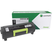 Lexmark 51B1000 Return Program Toner Cartridge, Black Toner