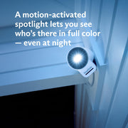 SimpliSafe Outdoor Camera Series 2, 1080p HD, AI Threat Detection, Two-Way Audio, 140 Field of View, Weather-Resistant, White