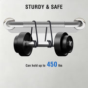 Rehand 16 Inch Grab Bars for Shower, 2 Pack Polished Stainless Steel Bathroom Safety Handles, Non-Slip, 450 lb Capacity