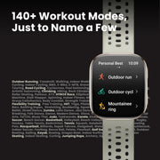 Amazfit Bip 6 Smartwatch, 1.97-Inch AMOLED Display, 14-Day Battery, GPS with Multi-Satellite Navigation, 140+ Workout Modes, Health and Fitness Tracker, 5 ATM Water-Resistant, Red