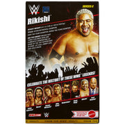 Mattel WWE Rikishi Toy Wrestling Action Figure, From the Vault Ringside Exclusive Series 2, Multi-Color, 6 in Tall, HYL86