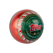 Topps 2025 Holiday Baseball Trading Cards Collectors Tin