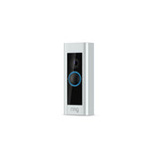 Ring Smart Wired 1080P HD Video Doorbell Pro Camera, Satin Nickel
