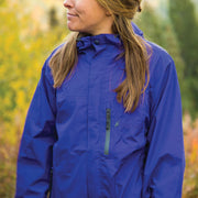 Frogg Toggs Java Toadz 2.5 Ultra Light Waterproof Breathable Rain Jacket for Women, Seafoam, Large, Hooded, JT62530