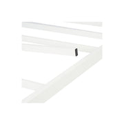 Mainstays MS20D1102214 14'' Heavy Duty Steel Slat Platform Bed Frame, King, White