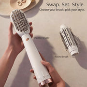 T3 990400872 AireBrush Interchangeable Hot Air Blow Dry Brush Duo