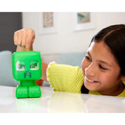 Mattel Minecraft My Pet Creeper Interactive Toy, 5.5-Inch Button-Activated Figure with Lights, Sounds, Exploding Action, Multicolor