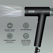 Shark SpeedStyle Professional Lightweight Ionic Hair Dryer, High-Velocity 100 mph, Intelligent Heat Regulation, Spearmint Green, 1800W, HD701GN