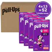Pull-Ups Girls Potty Training Pants with Learning Layer Technology, Multicolor Disney Princesses, Size 6T-7T (55-75 lbs), 44 Count, 58576
