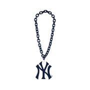 WinCraft New York Yankees Fan Necklace, Oversized Foam Pendant, Lightweight Plastic Chain, Unisex Adult, 24-Inch, 201451342