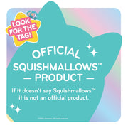 Jazwares Squishmallows Frumpy The Pink and Black Bigfoot Plush, Jumbo 20-Inch, Easter Tie-Dye Hair with Heart Headband, Soft and Squishy SQVA01477