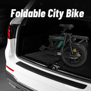 HITWAY BK5 16 Inch Electric Bike, 36V 250W Powerful Folding Bike with Removable Lithium Battery, LED Light, Black