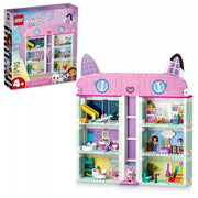 LEGO 6427551 Gabbys Dollhouse 10788 Building Toy Set, an 8-Room Playhouse with Authentic Details and Popular Characters from The Show, Including Gabby, Pandy Paws, Cakey and Mercat, Gift for Kids Ages 4+