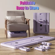 TTFP PLTMCS001L Pilates Board, Multi Purpose Compact Pilates Reformer for Home Fitness Pack of 1, Lavender