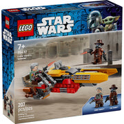 LEGO Star Wars Cobb Vanth's Speeder Building Toy with Cobb Vanth and Cad Bane Minifigures, 207 Pieces, Ages 7+, 75437