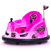 Flybar FB101917 Pink Glow 6V Battery Powered Ride on Bumper Car