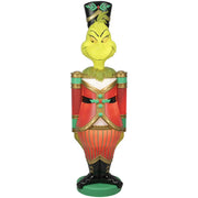 Dr. Seuss' The Grinch 885863 Giant Christmas Nutcracker LED Blow Mold Outdoor Decor, 22.04