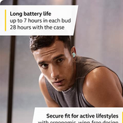 Jabra 100-99180702-98 Elite 4 Active True Wireless Earbuds with Secure Active Fit, Active Noise Cancellation, Adjustable Hear MINT