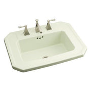 KOHLER K-2325-8-33 Kathryn Self-Rimming Bathroom Sink with 8