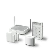 Roku SS1000R Smart Home 5-Piece Monitoring System Bundle Wi-Fi-Enabled Indoor Battery-Powered White