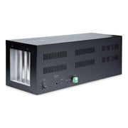 StarTech 4-Slot PCIe Expansion Chassis with PCIe 2.0 x2 Host Card, 10Gbps Bandwidth, Four PCIe x1 Slots, Black Steel, 4PCIE-PCIE-ENCLOSURE
