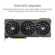 ASUS TUF Gaming NVIDIA GeForce RTX 4070 Ti SUPER OC Edition Graphics Card, 16GB GDDR6X, PCIe 4.0, HDMI 2.1a, DisplayPort 1.4a, Black