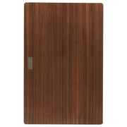 Blanco 232002 16 in. Precision Bowls Walnut Wood Compound Cutting Board
