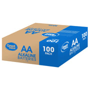Great Value E304244600 Alkaline AA Batteries (100 Pack)