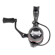 Lew's Speed Spin CRX 200 Spinning Fishing Reel, 6.2:1 Gear Ratio, 10-Bearing System, Graphite Frame, Gray/Red