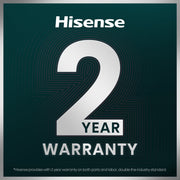 Hisense WHD5025P 50 Pint Dehumidifier, 4,500 Sq. Ft Coverage, Energy Star Certified, Easy Carry Handle, Low Noise Operation, White