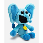 CultureFly Poppy Playtime Smiling Critters Bubba Bubbaphant Plush Doll, 14 Inch, Blue, Soft Polyester