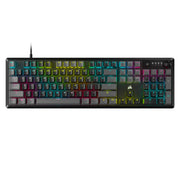 CORSAIR CH-9109B1E-NA K70 CORE RGB Wired Gaming Mechanical Keyboard, Grey