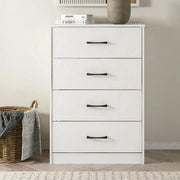 Mainstays MS15013489714WH Ardent 4 Drawer Dresser, White