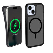 iHome 2IHPC2178B3W2 Magnetic Velo Phone Case for iPhone 15 Plus, Black