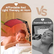 Mpow HP214AB Adjustable Near Infrared Red Light Therapy Device, 160 LEDs