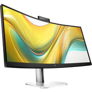 HP Series 5 Pro 534pm 34in Curved WQHD LCD Monitor, 2560 x 1440 Resolution, 100Hz Refresh Rate, 5ms Response Time, USB-C