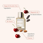 Dossier Ambery Cherry Eau de Parfum, Vegan Paraben-Free Unisex Fragrance, 1.7 Fl Oz Spray, 94785530