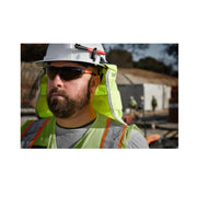 Milwaukee 48-73-1070 Bolt Yellow High Visibility Mesh Sunshade with 50+UPF UV Protection